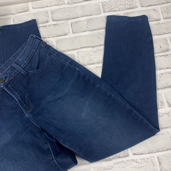NYDJ Legging Dark Wash Skinny Jeans - Picture 4 of 9